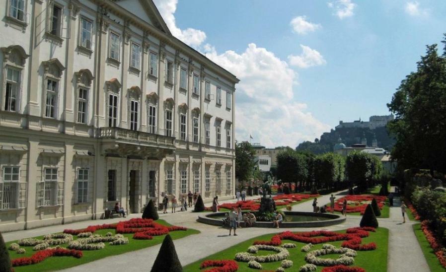 Stilvolle Wohnung Im Herzen Salzburgs Dış mekan fotoğraf